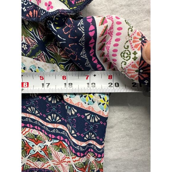 Speechless Women Mini Dress Y2K Cold Shoulder 18.5 Junior Boho Cottage XXL - Picture 8 of 11